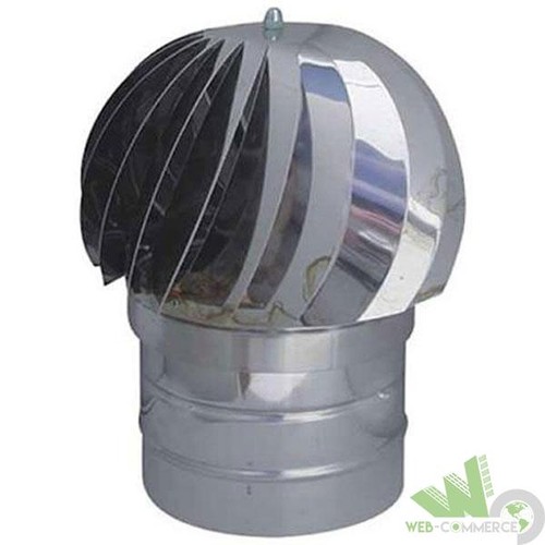 Fumaiolo ventolino inox - ventolino, tondo