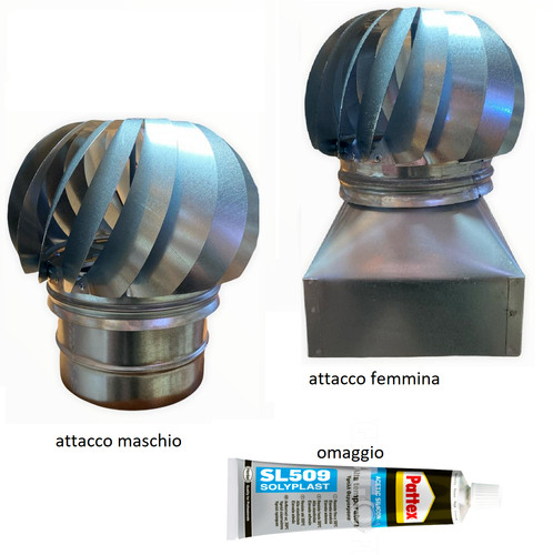 Comignolo per canna - , fumaria