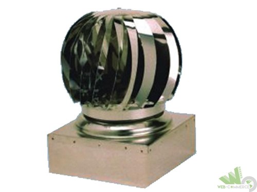 Fumaiolo ventola acciaio inox - acciaio,