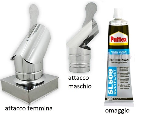 Fumaiolo girevole comignolo - fumaiolo,