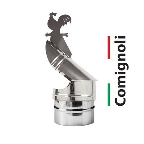Comignolo spirogallo girevole - spirogallo,